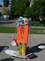 Muellskulptur Skater